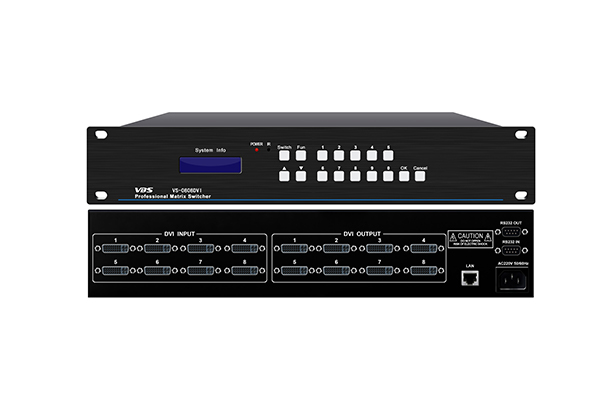DVI矩阵器VS-0808DVI/VS-1608DVI/VS-1616DVI/VS-2408DVI/VS-2416DVI/VS-2424DVI